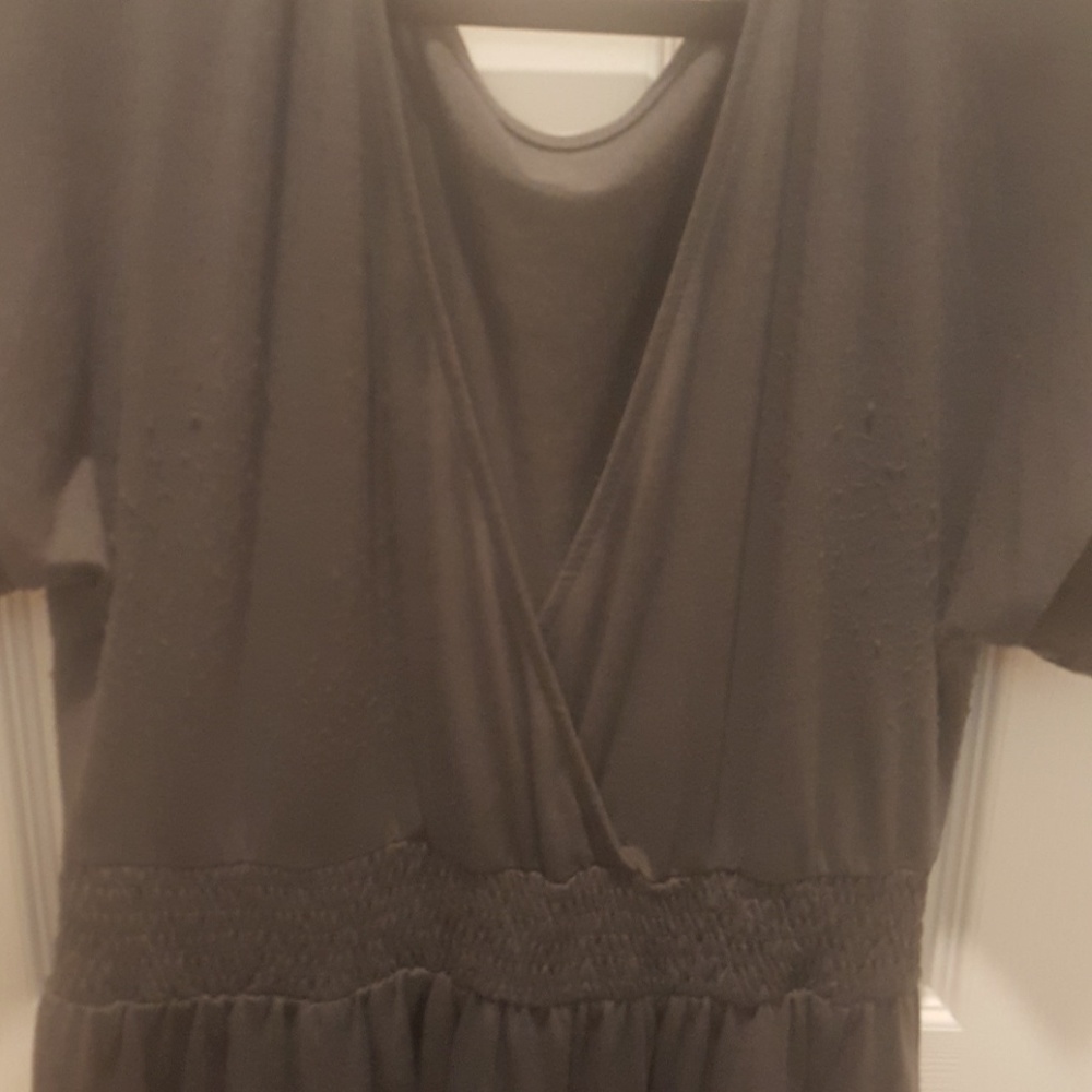 Grey jersey sequin detail dress - Picture 5 of 5